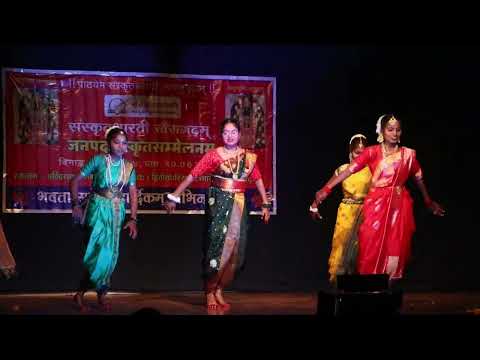 Aigiri Nandini &amp; मम देशः भारतम् | Mix Sanskrit Dance || Sanskrit Bharati Sammelan 2024